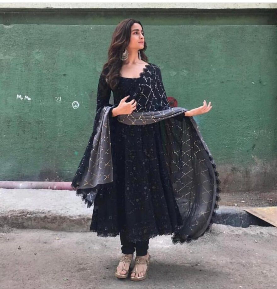 designer Anarkali kurti dress